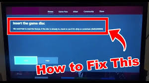 How To Fix Xbox Insert The Game Disc Error 0x82d40004 Youtube