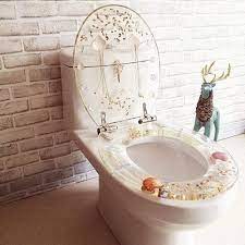 Un Bellissimo Sedile Wc In Stile Moderno Toilette Water