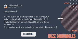 When Saudi Arabia's King visited India ...