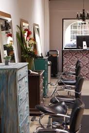 Our Salon Stations Feature Repurposed Furniture By Bird Hair Designs Yelp Rustic Salon Salon Stations Salon Decor