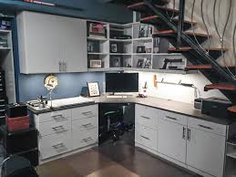 An office desk with storage come in as many variations as office people. Home Office Storage Ideas For A Man Cave Office