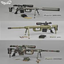 The cheytac m200 intervention is a manually operated, rotating bolt sniper rifle. Military Adventure Action Figures 1 6 M200 Sniper Rifle Model Military Weapon Accessories Plastic Cam F 12 Figur Toys Hobbies