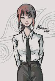 Makima sketch by me : rChainsawMan