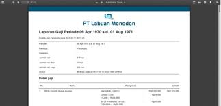 Berikut salah satu contoh slip gaji format doc. Ta1211372939 Widuri