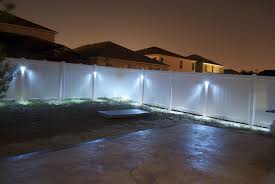 Additional Outdoor Lighting Ideas Patio Fence Backyard Fences Patio Lighting Diy