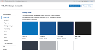 Additionally, blue is traditionally used in business communications to convey trust, confidence, and credibility, and thus will resonate with small. Introducing The U S Web Design Standards 18f Digital Service Delivery