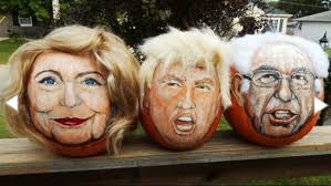 Illinois man paints 'Trumpkin,' other candidates' faces