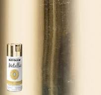 Rust-Oleum 340647-6PK Specialty Metallic Spray, 11 oz, Gold, 6 Pack
