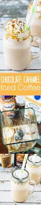 Chocolate Caramel Iced Coffee Dessert Drinks Food Coffee Recipes