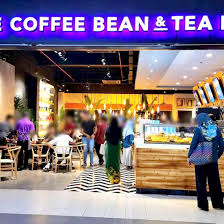 This bean was handcrafted then cast in bronze. The Coffee Bean Tea Leaf Onecity Brunei