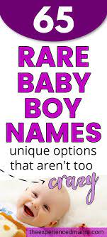 Baby boy names that start with j. 65 Rare Baby Boy Names For A Truly Unique Choice Growing Serendipity