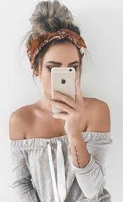 Peinados Que Evitaran Que El Calor Le Saque Barritos A Tu Rostro Easy Hairstyles Scarf Hairstyles Headband Hairstyles Hair Scarf Styles