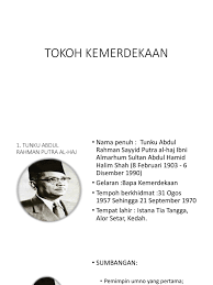 Sejarah tingkatan 2 bab7 mat salleh. Tokoh Kemerdekaan