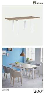 alinea arsene table de repas extensible l90 a 180cm 4 a 10 convives meubles salle a manger et cui meuble salle a manger salle a manger