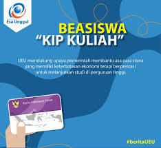 Alur pendaftaran beasiswa kip* kuliah. Beasiswa Kip Kuliah Archives Universitas Esa Unggul