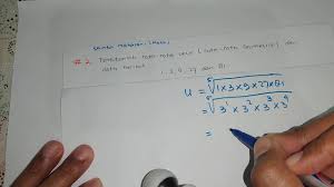 Contoh soal rata rata harmonik data kelompok. 2 Rata Rata Ukur Rata Rata Geometrik Youtube