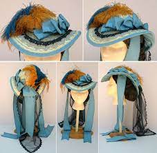 Us Civil War Period Hat Victorian Hats Historical Hats War Dress