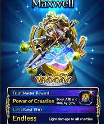 Described as a wandering mercenary, he is a mysterious man of incredible strength who serves as a swordsmanship mentor to lasswell. Event Trial Of The Creator Final Fantasy Brave Exvius English Guide