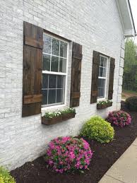 Modern Farmhouse Exterior Designs Ideas 59 Modern Farmhouse Exterior Farmhouse Shutters Rustic Shutters