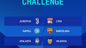 Prima dell'avvio della finale di champions league tra tottenham e liverpool, i giocatori delle due una finale caratterizzata da un altro, ben diverso fuori programma: Ottavi Di Finale Di Champions League L Atalanta Pesca Il Valencia Juve E Napoli Lione E Barcellona Imgpress