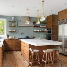 Building a scandinavian modern round table or is it mid century modern | woodworking. 75 Beautiful Mid Century Modern Kitchen Pictures Ideas July 2021 Houzz