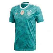 Das neuen trikot der deutschen nationalmannschaft findest du hier. Adidas Dfb Trikot Auswarts Deutschlandtrikot Wm 2018 Grun