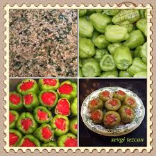 Zeytinyagli Biber Dolmasi Malzemeleri 1 2 Kg Dolmalik Biber Yaklasik Yarim Kilo Dolmalik Biber 14 Adetdir Pirinc Her Dolma Icin Yenibahar Cuisine Legumes