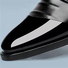 Amazon.com | EFVWOE Leather Shoes for Men Men's Casual Leather Shoes Pointed Lace Solid Color(9.5) Black | Shoes - Product from Amazon.com