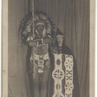 [ Martha Graham and Robert Gorham in Xochitl]