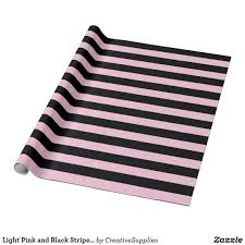 Black And White Striped Wrapping Paper Uk Light Pink And Black Stripes Wrapping Paper In 2020 Patterned Gift Wrap Black Wrapping Paper Black Stripes