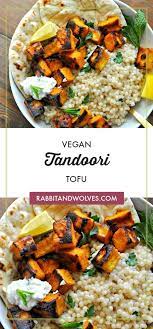 Vegan Tandoori Tofu Indian Food Recipes Vegetarian Vegetarian Indian Food Recipes