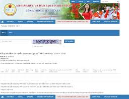 Maybe you would like to learn more about one of these? Cach Tra Cá»©u Ä'iá»ƒm Thi Tuyá»ƒn Sinh Lá»›p 10 NÄƒm 2018 Ha TÄ©nh Qua Máº¡ng