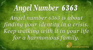 Angel Number 6363 Meaning Finding Your Identity Sunsigns Org