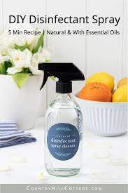 Diy Disinfectant Spray Natural Homemade Disinfecting Spray In 2020 Disinfectant Spray Essential Oil Cleaning Spray Essential Oils Cleaning