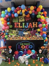 Coco Birthday Party Ideas Photo 1 Of 55 Boy Birthday Parties Mexican Birthday Parties Fiesta Birthday Party