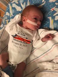 My NICU babe, born at 30 weeks (now 35 + 1) and the awesome onesie my  sister had made. : r/NICUParents