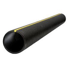24" x 20' Corrugated Dual-Wall Solid Plain End Culvert ...