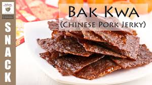 Kueh tae or kuih tair, malay language: Bak Kwa Chinese Pork Jerky Malaysian Chinese Kitchen Youtube