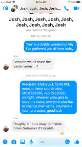 Swain said he picked lincoln, nebraska because it was a central location in the u.s. Messages From The Josh Swain Group Chat Album On Imgur