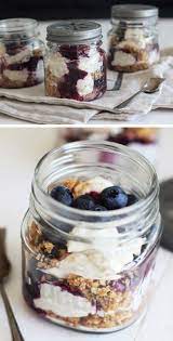 18 Easy No Bake Desserts In A Jar No Bake Blueberry Cheesecake Easy No Bake Desserts Dessert Recipes For Kids