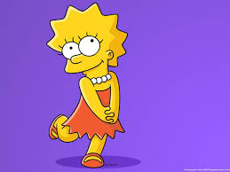 Painted with gua on paper in 1999. 13 Times Lisa Simpson Was The Ultimate Feminist Icon Mtv