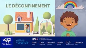 With montreal retailers, manufacturing, civil engineering and commercial construction reopening this week, the quebec government has finally made its phases of deconfinement public. Le Deconfinement Explique Aux Enfants Une Initiative De Tele Quebec Naitre Et Grandir Et La Cn2i Ctvm Info