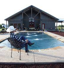 Pole barn homes are much different than post and beam barns. Full Metal Building Home With Epic Pool Stable 10 Hq Pictures Metal Building Homes