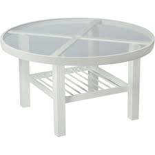 These antique oval coffee tables are made from the finest materials and are extremely durable to last for a long span of time. Woodard 4v0636 Tables Accessories And Bases Tables Accessories And Bases Elite 36 Inch Round Coffee Table Clear Glass Discount Furniture At Hickory Park Furniture Galleries