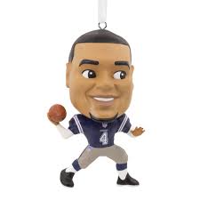 Nfl Dallas Cowboys Dak Prescott Bouncing Buddy Hallmark Ornament Gift Ornaments Hallmark