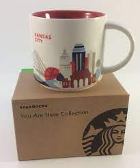 Starbucks You Are Here Yah Kansas City Missouri Coffee Mug Bbq Fountain Mugs Starbucks Starbucks Mugs