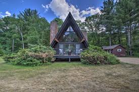 Burnsville studio on cane river with fire pit! 50 Gorgeous A Frame Cabin Rentals Across The United States