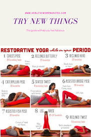 Trying New Things During Your Menstrual Period Yoga Sequences Bridge Pose Restorative Yoga