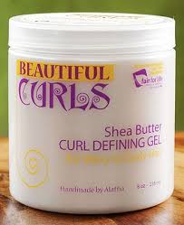 Composition Produit Beautiful Curls Shea Butter Curl Defining Gel Beurre De Karite Produit Beautiful