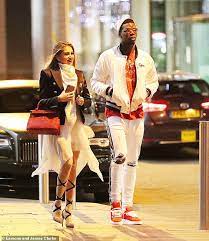 Learn details about who has he dated previously & paul's girlfriend name, marital status & wife. Paul Pogba Becomes A Dad Man United Star Steps Out With Girlfriend Maria Salaues After Birth Daily Mail Online